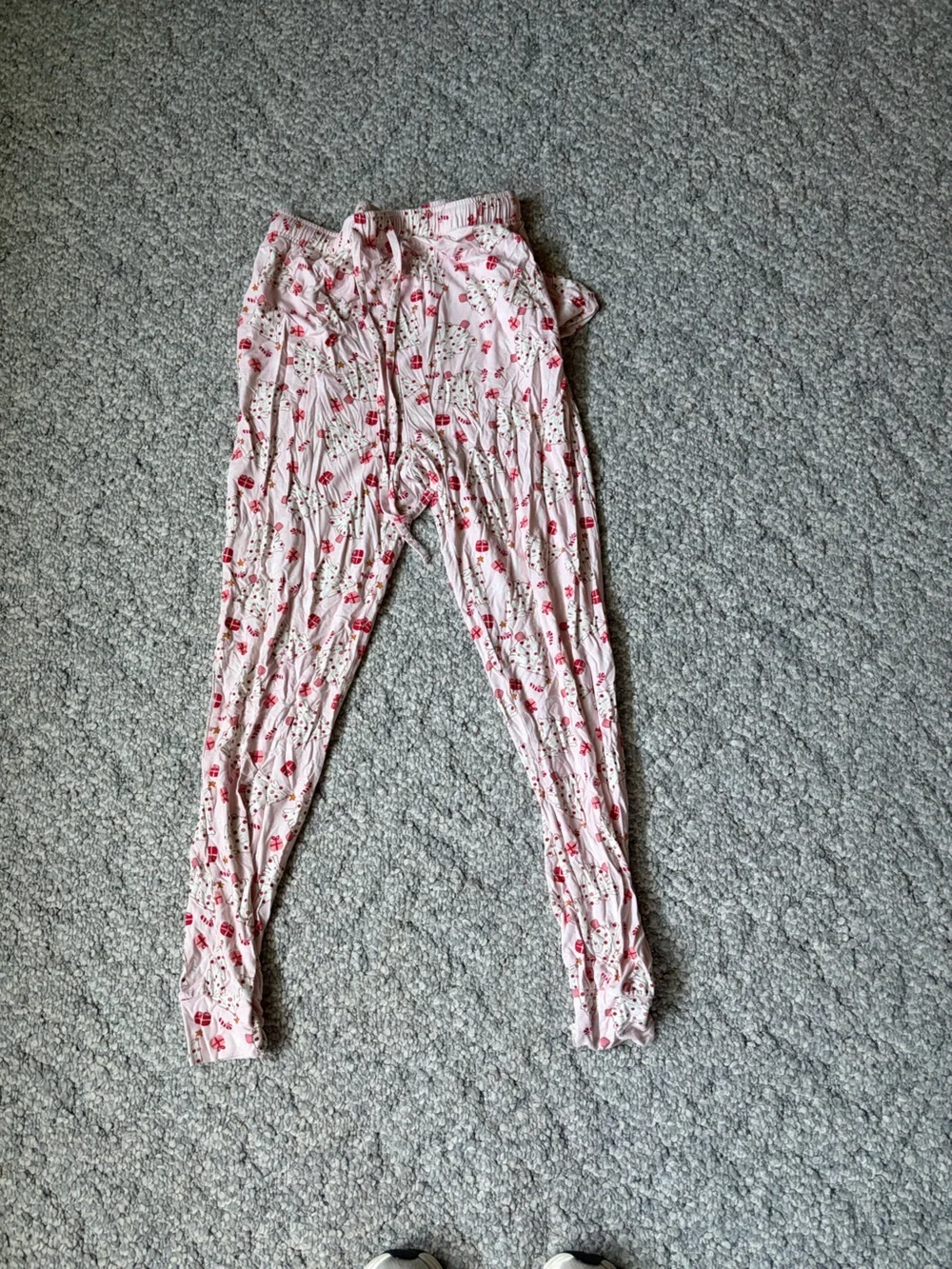 Caden Lane Pink Holiday joggers